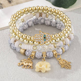 TASSEL MULTI LAYER MIXED COLOR BEADED BRACELET_CWAHA2482