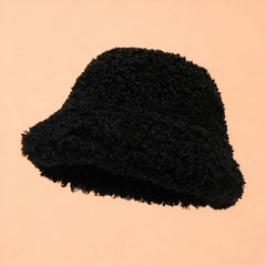 Plain Casual Bucket Hat Women Winter Sun_Cwah04647