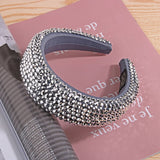 FULL RHINESTONE WIDE BRIMMED FASHION HEADBAND_CWAHA0498