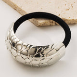 MINIMALIST METAL ELASTIC HAIR TIE SOFT STYLISH_CWAHA6190