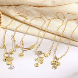 FASHION DESIGN MULTI ELEMENT PENDANT NECKLACE_CWAJE2834