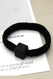 5PCS WOMEN TWO TONE BRAIDED CASUAL HAIR TIE_CWAHA0171