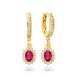 COLORFUL FRENCH TEMPERAMENT GEOMETRIC EARRINGS_CWAJE1774
