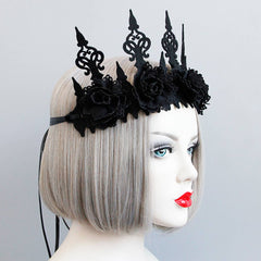 HALLOWEEN FEMALE ROSE VROWN ACCESSORIES_CWMM0122