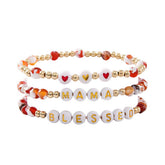 FASHION SIMPLE ACRYLIC BEADED BRACELET SET_CWMM3532