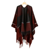 NEW FASHION ALL MATCH CLOAK SHAWL WARM AND THICK_CWMM2102