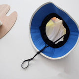 CHILDRENS FASHION CONTRAST COLOR BUCKET HAT_CWAH2877