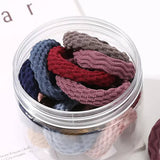20PCS SCRUNCHIES ELASTIC HAIR BANDS_CWAHA0134