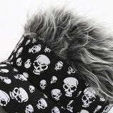 HALLOWEEN SKULL PERSONALIZED WIG BASEBALL CAP_CWAB2928