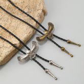 SIMPLE PUNK DENIM RETRO LONG NECKLACE_CWMM4597