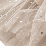 OMBRE STARRY TULLE SKIRT WITH SEQUIN ELASTIC WAIST_CWBMS0390