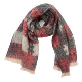CIRCLE YARN JACQUARD SCARF UNISEX WINTER WRAP_CWASC0879