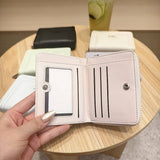 Cute Bow Zip Bifold Wallet For Women_Cwab06227