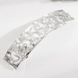 SLEEK GEOMETRIC METAL SPRING HAIR CLAW CLIP_CWAHA6193