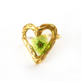 OPEN ADJUSTABLE STEEL RING WITH DRIED FLOWERS_CWMM8930