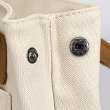 SIMPLE CANVAS UNDERARM HANDBAG TOTE BAG_CWAB1263