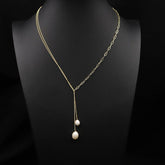 PERSONALIZED HIGH END LONG PEARL NECKLACE_CWAJE3903