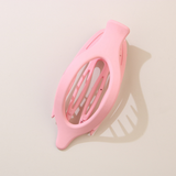 LEAF OVAL HAIR CLIP MINIMALIST CLAW BARRETTE_CWAHA6511