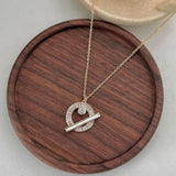 2024 SPRING AND SUMMER RING ZIRCON SHELL NECKLACE_CWAJE1259