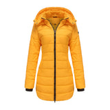 Waterproof Cotton-Padded Jacket With Removable Cap