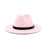 AUTUMN AND WINTER CLASSIC FLAT BRIM JAZZ HAT_CWAH1778