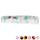 MARBLE TEXTURE ACETATE HAIR COMB STRAIGHT COMB_CWAHA4174