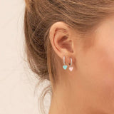 NEW SIMPLE MULTI COLOR LOVE GEOMETRIC EARRINGS_CWAJE1764