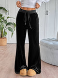 Spicy Girl Velvet Slightly Sagging Long Pants
