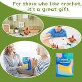 BASA DOG WOOL KNITTED DOLL CROCHET MATERIAL PACK_CWMM0806