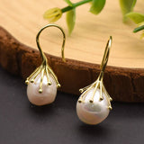 PEARL EARRINGS RETRO HIGH END NICHE EARRINGS_CWAJE3768