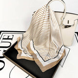 SATIN SCARF SIMPLE PREMIUM LIGHTWEIGHT SQUARE_CWASC0815