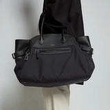 NYLON PATCHWORK TOTE ELEGANT COMMUTER BAG_CWAB5339