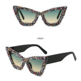 LARGE FRAME CAT EYE DIAMOND SUNGLASSES_CWASG0860