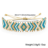 RICE BEAD HAND WOVEN BEADED BRACELET_CWMM3867