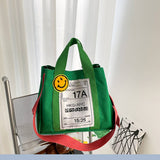 LARGE CAPACITY CUTE CANVAS SHOULDER BAG TOTE BAG_CWAB1674