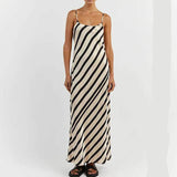 Stylish U-Neck Halter Dress