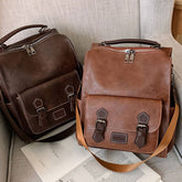 LEATHER BACKPACK RETRO FOR WOMEN CROSSBODY BAGS_CWAB0752