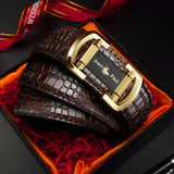 NEW CROCODILE PATTERN CLASSIC BELTS_CWABE0471