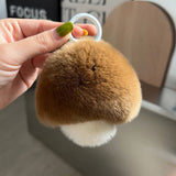 CUTE MUSHROOM KEYCHAIN PENDANT PLUSH ORNAMENT_CWMM2525