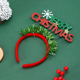 CHRISTMAS SEQUINED ENGLISH CHILDRENS HEADBAND_CWAHA2734