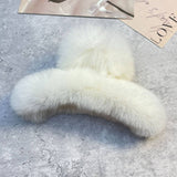 REX RABBIT FUR CLAWS ELEGANT MIXED COLOR CLIPS_CWASC1591