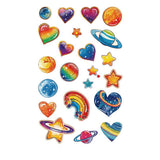 Whimsical Face Stickers Fruit Galaxy Tattoos_Cwmm8388