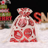 Cwmm1748_Christmas Goodie Bag Drawstring Gift Bag