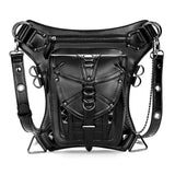 RETRO STEAMPUNK LEATHER MESSENGER BAG_CWAB0636