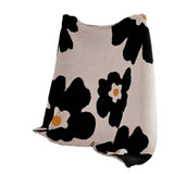 SUNFLOWER WARM BLANKET KNITTED BLANKET_CWMM0330