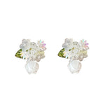 PASTORAL HANDMADE FLOWER EARRINGS_CWAJE1703