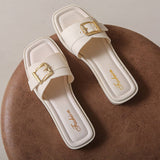 ADJUSTABLE BUCKLED SANDALS SLIPPERS_CWSHS0674