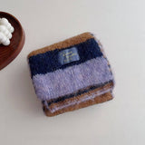 RAINBOW STRIPE KNIT SCARF FOR KIDS WINTER SCARF_CWASC2109