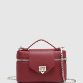 LITCHI TEXTURE BOXY CROSSBODY HANDBAG_CWAB5715