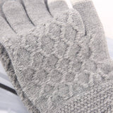 Winter Men'S Oversized Touch Screen Knit Gloves_Cwag0230